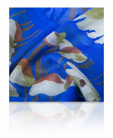 Палантин Женский W-FLORA.DEUX/TROIS